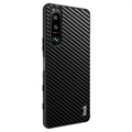 Imak LX-5 Sony Xperia 5 III Hybrid Case - Carbon Fiber