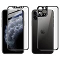 Imak Metal iPhone 11 Pro Tempered Glass Protection Set - Black