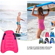 Inflatable Body Board / Float Mat for Kids - Pink