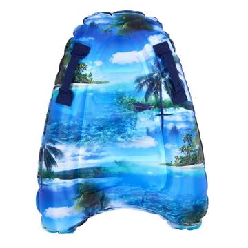 Inflatable Body Board / Float Mat for Kids - Coconut Tree