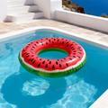 Inflatable Swim Ring / Swimming Tube for Beach, Pool - Watermelon