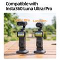 Insta360 Luna Pro/Luna Ultra SunnyLife LU-DZ267 Quick Release Car Holder - Black