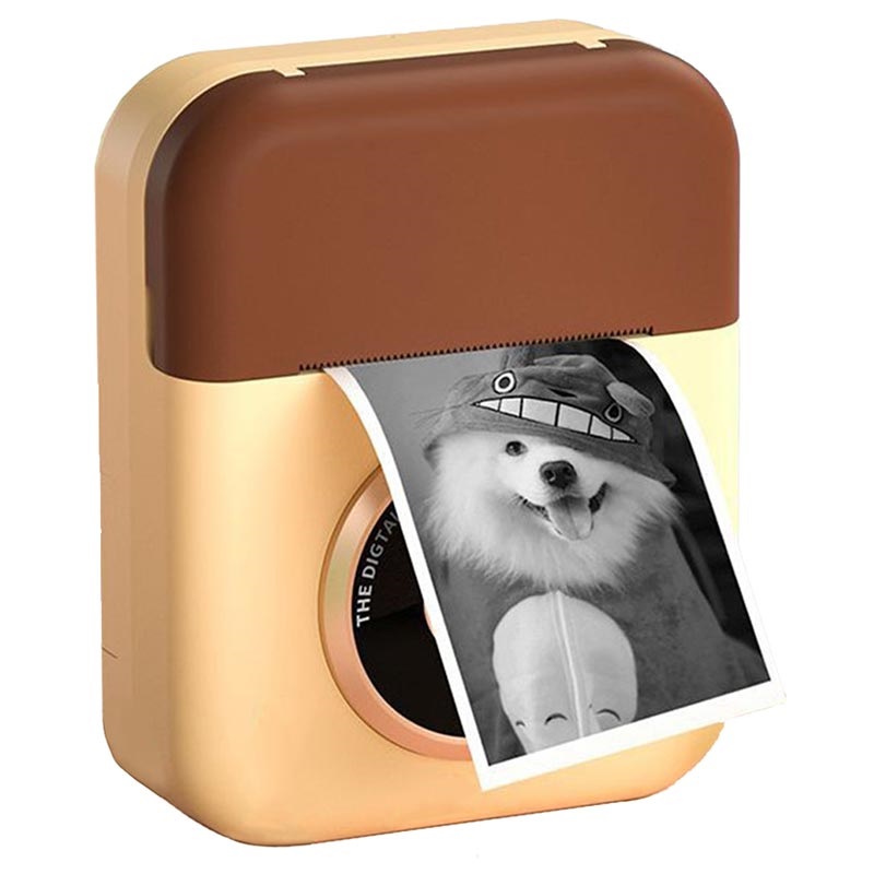 Instant Thermal Printer Digital Camera H1 for Kids 24MP