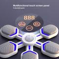 Interactive Music Boxing Machine with Boxing Gloves - White / Grey