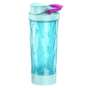 JBB-103 Electric Protein Shaker / Self-Stirring Bottle 600ml - Sky Blue