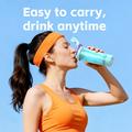 JBB-103 Electric Protein Shaker / Self-Stirring Bottle 600ml - Sky Blue