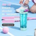 JBB-103 Electric Protein Shaker / Self-Stirring Bottle 600ml - Sky Blue