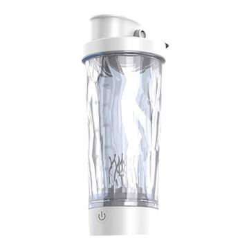 JBB-103 Electric Protein Shaker / Self-Stirring Bottle 600ml - White