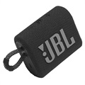 JBL Go 3 Portable Waterproof Bluetooth Speaker - Black