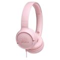 JBL Tune 500 PureBass On-Ear Headphones (Open Box - Excellent) - Pink
