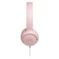 JBL Tune 500 PureBass On-Ear Headphones (Open Box - Excellent) - Pink