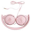 JBL Tune 500 PureBass On-Ear Headphones (Open Box - Excellent) - Pink