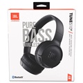 JBL Tune 510BT PureBass On-Ear Wireless Headphones - Black