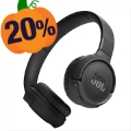 JBL Tune 520BT PureBass Wireless Headphones - Black