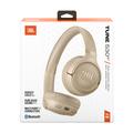 JBL Tune 530BT On-Ear Wireless Headphones - Beige