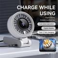 JF133 Portable Handheld Foldable Fan - 3600mAh - White