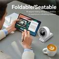 JF133 Portable Handheld Foldable Fan - 3600mAh - White