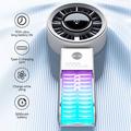 JF133 Portable Handheld Foldable Fan - 3600mAh - White