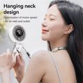 JF133 Portable Handheld Foldable Fan - 3600mAh - White