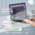 JF163 3-in-1 Handheld Fan with 199-Speed Levels - 4000mAh - White
