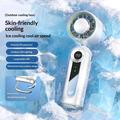 JF163 3-in-1 Handheld Fan with 199-Speed Levels - 4000mAh - White