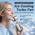 JF181 Portable Handheld Cooling Fan with LED Light - 6000mAh
