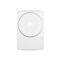 JJT-C42 Qi2 3-in-1 Aluminium Alloy Foldable Magnetic Wireless Charger - 15W - Silver