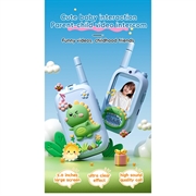 JK200 Kids Video Walkie-Talkie with Camera - 2 Pcs. - Blue Dinosaur