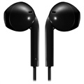 JVC HA-F17M Wired Smartphone Earphones with Microphone - 3.5mm - Black