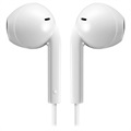 JVC HA-F17M Wired Smartphone Earphones with Microphone - 3.5mm - White