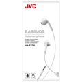 JVC HA-F17M Wired Smartphone Earphones with Microphone - 3.5mm - White