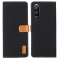 Sony Xperia 10 V Jeans Series Wallet Case