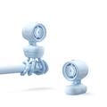 Jisulife Stroller Fan 4 with Flexible Tripod & Night Light 5000mAh - Blue