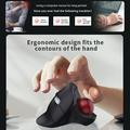 Jomaa JOM255 Ergonomic Trackball Wireless Mouse - Black