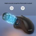 Jomaa JOM255 Ergonomic Trackball Wireless Mouse - Black