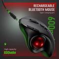 Jomaa JOM255 Ergonomic Trackball Wireless Mouse - Black