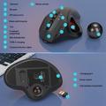 Jomaa JOM255 Ergonomic Trackball Wireless Mouse - Black