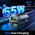 Joyroom JR-CCN18 65W Fast Car Charger - Black