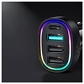 Joyroom JR-CL09 Multi-Port Car Charger 45W - Black