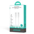 Joyroom S-A62 60W Fast Charging USB-C Cable 1.2m - White
