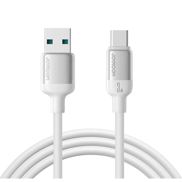 Joyroom S-A62 Lively USB-A/USB-C Cable - 3A, 480Mbps - 1.2m - White