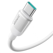 Joyroom S-A62 Lively USB-A/USB-C Cable - 3A, 480Mbps - 1.2m - White