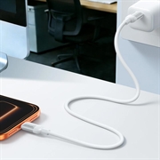 Joyroom S-A62 Lively USB-A/USB-C Cable - 3A, 480Mbps - 1.2m - White