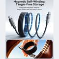 Joyroom S-A65 Magnetic USB-C Cable - 100W/1.2m - Black