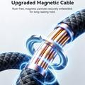 Joyroom S-A65 Magnetic USB-C Cable - 100W/1.2m - Black