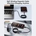 Joyroom S-A65 Magnetic USB-C Cable - 100W/1.2m - Black