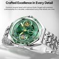 Joyroom Venture JR-FV2 Pro Smartwatch with 120+ Sport Modes - 5ATM - Silver / Green