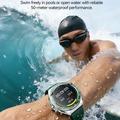 Joyroom Venture JR-FV2 Pro Smartwatch with 120+ Sport Modes - 5ATM - Silver / Green