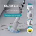 K-130 Electric Cleaning Brush with 8 Brush Heads for Home, Car