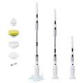 K-130 Electric Cleaning Brush with 8 Brush Heads for Home, Car